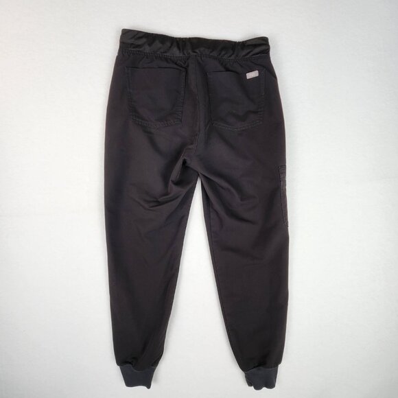 FIGS Womens Zamora Jogger Scrub Pants Size S Black W18SW2005P - Picture 2 of 8